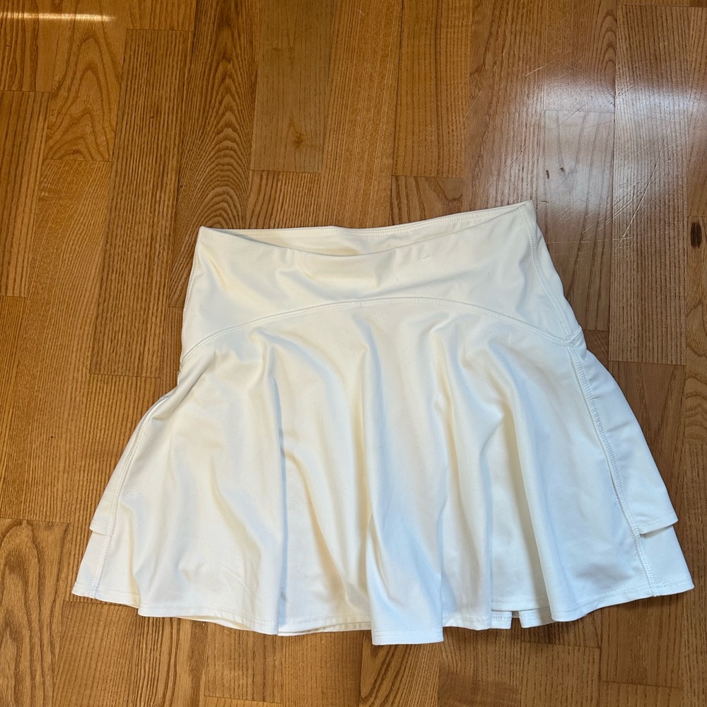 Old Navy White PwrSoft Extra High-Rise Skirt